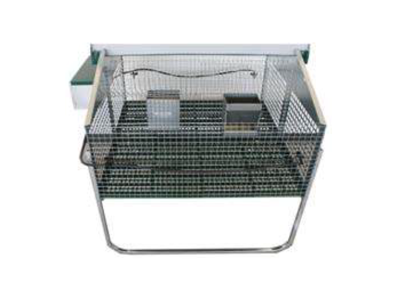 Conigliera Nature 200420 Ropet da esterno due scomparti ingrasso 105x123x110cm