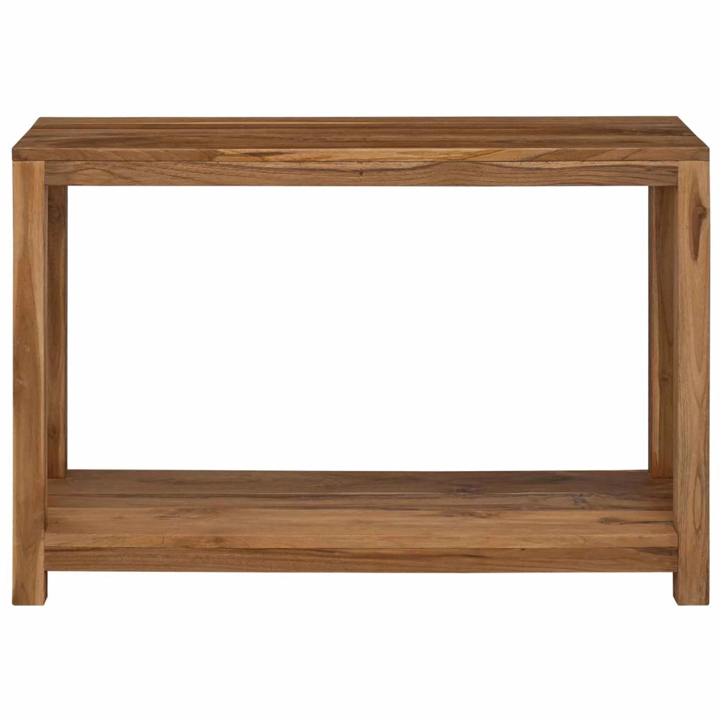 Tavolo consolle Naturale 110 x 35 x 75 cm Legno di teak solido 42024253