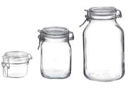 VASO VETRO FIDO ERMETICO- - ø mm.83 ml.200 - 6 pezzi BORMIOLI