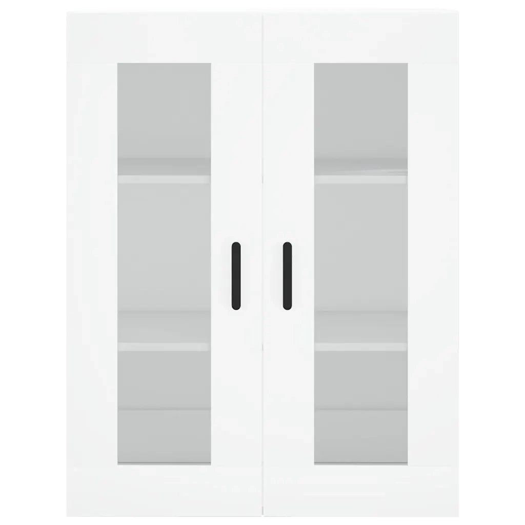 Credenza Bianca 69,5x34x180 cm in Legno Multistrato 3198601