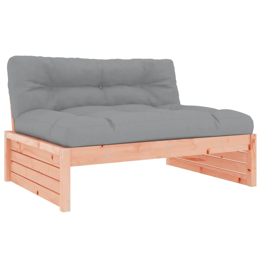 Set Divani Giardino 2 pz con Cuscini Legno Massello di Douglas 3186135