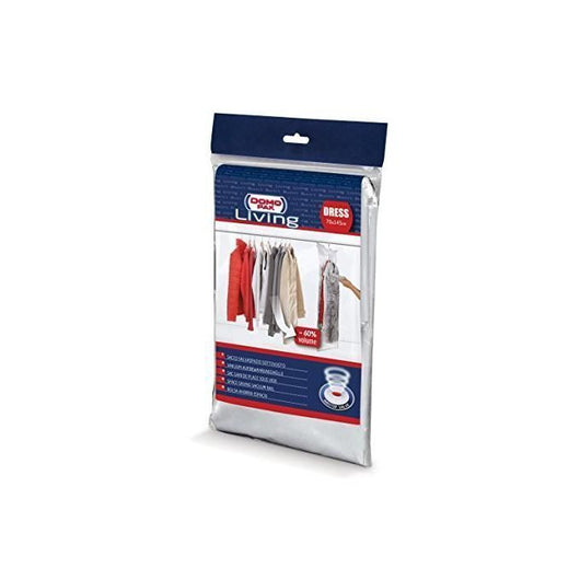 Domopak Living Custodia salvaspazio per abiti sottovuoto e appendibile 70x145
