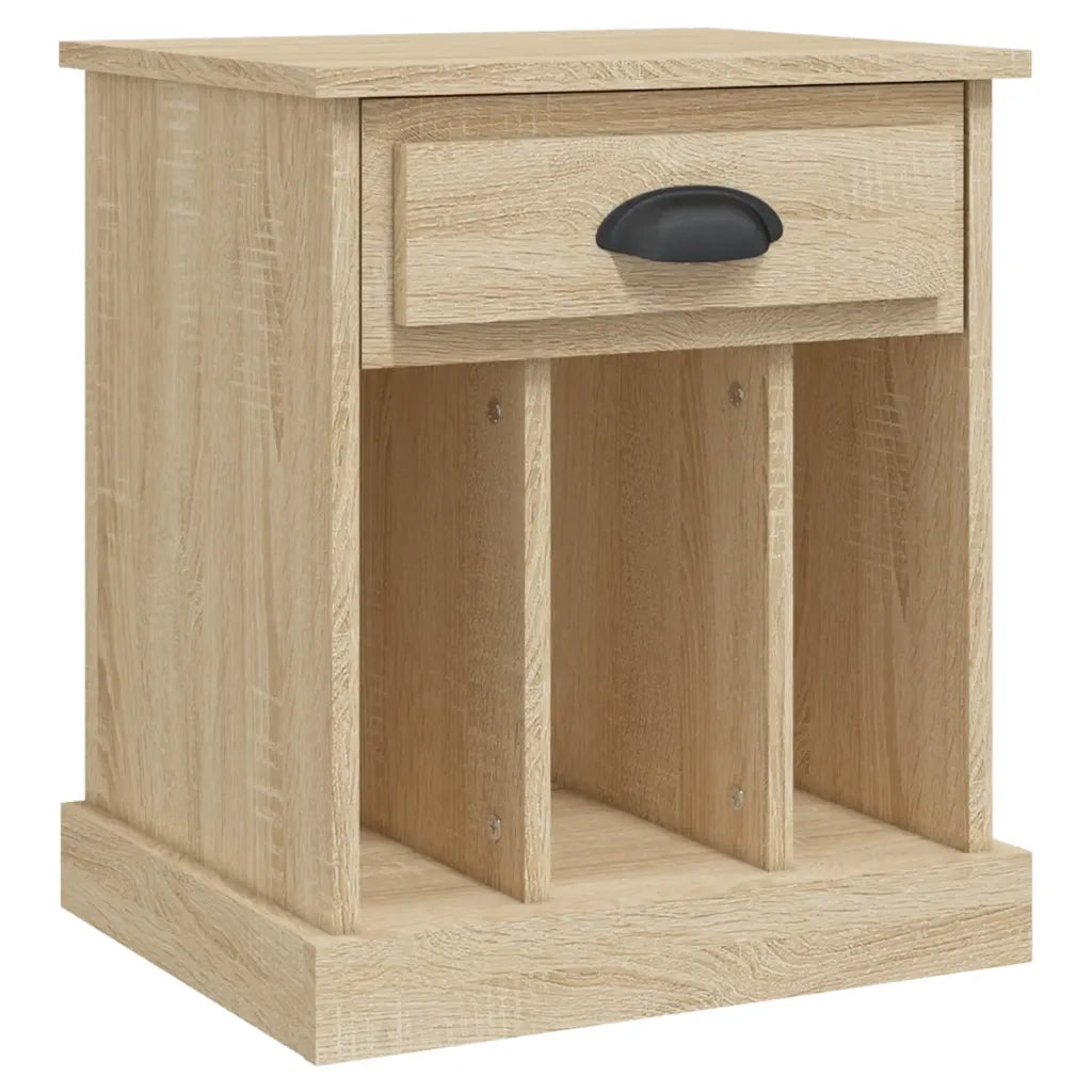 Set di 2 Comodini | Armadio da Notte | Mobiletto da notte Rovere Sonoma 43x36x50 cm