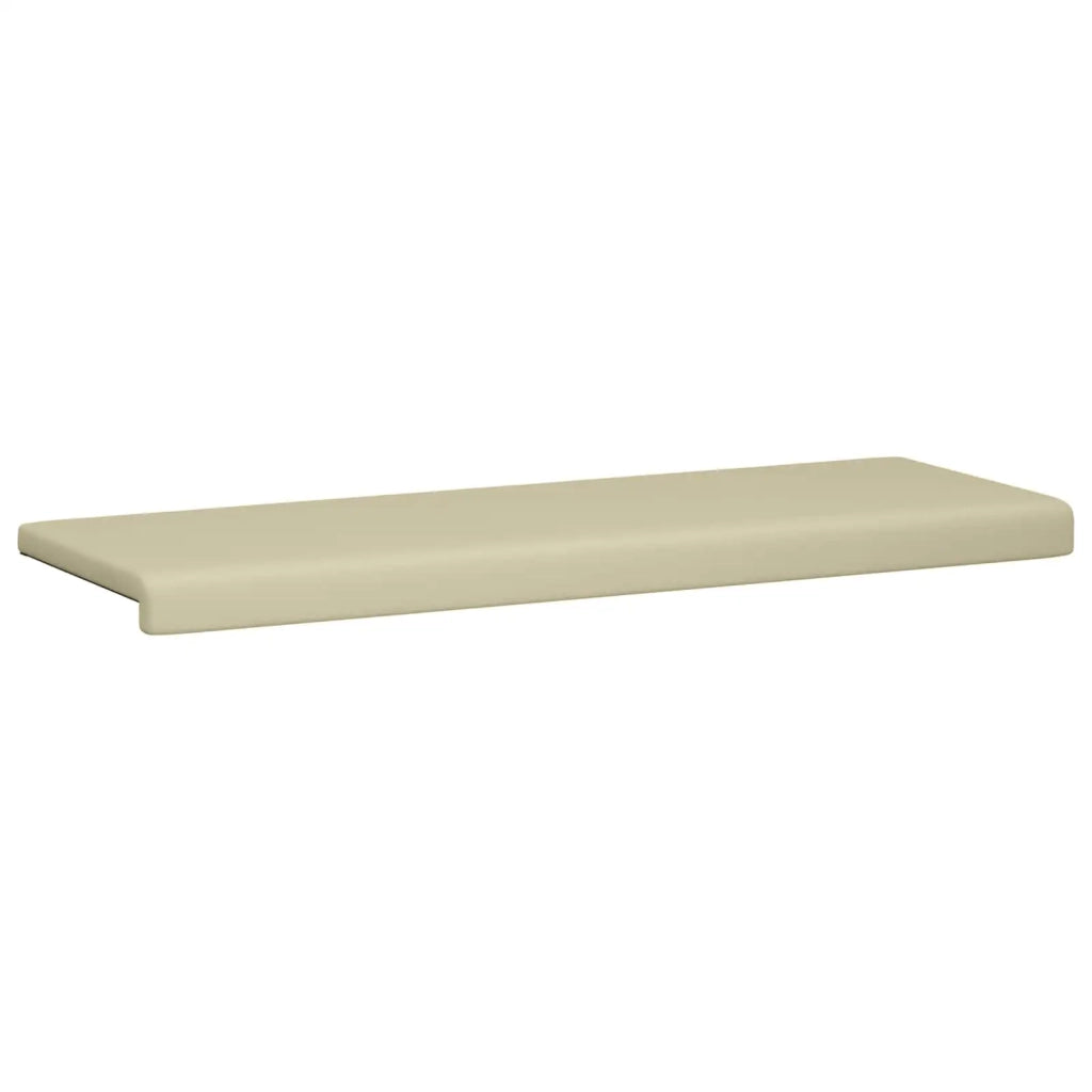Cuscino per panchina Similpelle Crema Profondità 35 cm 42043342