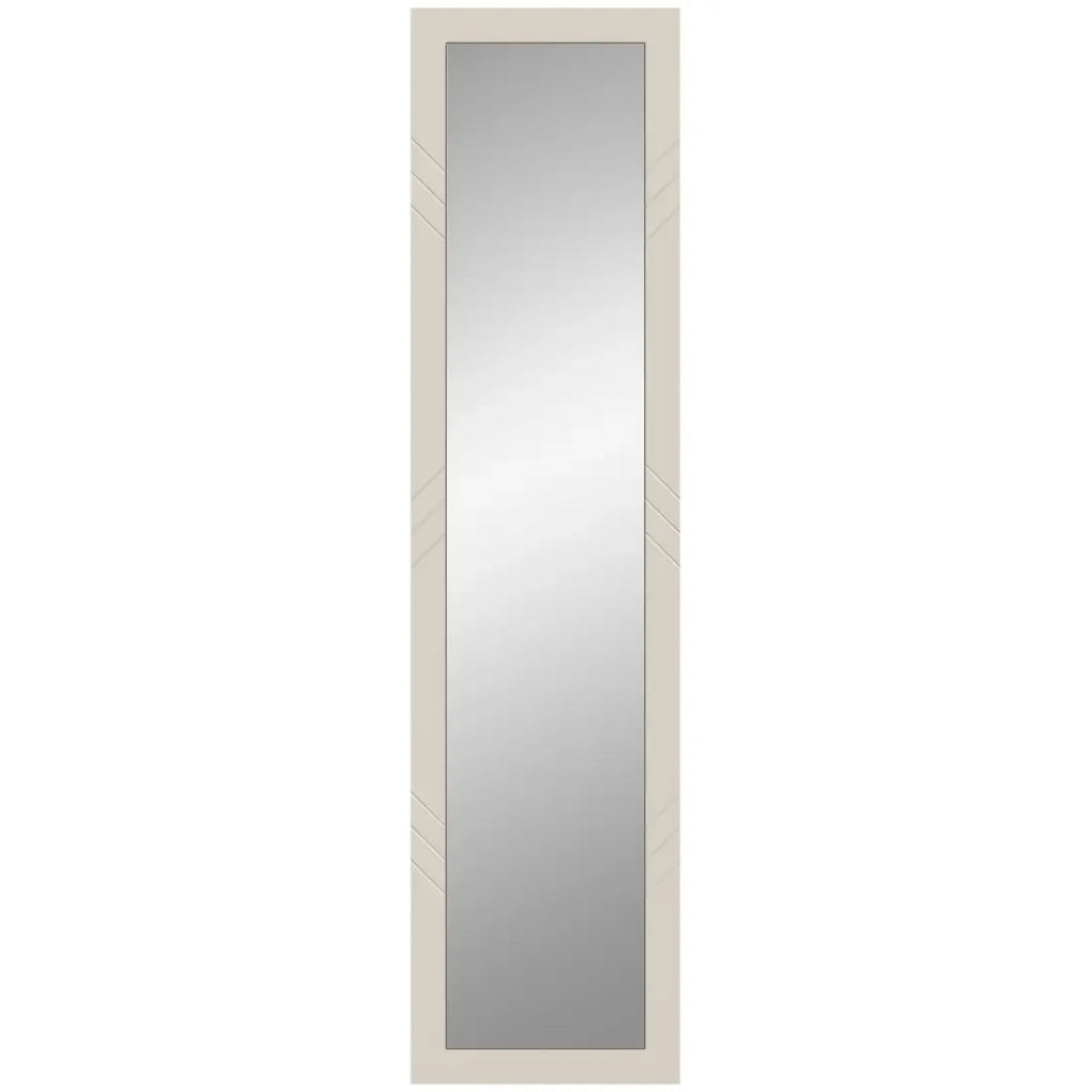 Specchio LUNA – Beige opaco – Rettangolare 45x180 cm