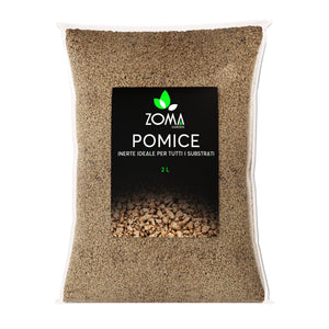 ZOMA Garden Pomice per Piante, Ideale per Piante Grasse Vere, Bonsai e Orchidee Pietra Inerte per Tutti i Substrati, Alta capacità di Drenaggio Formato 6 L