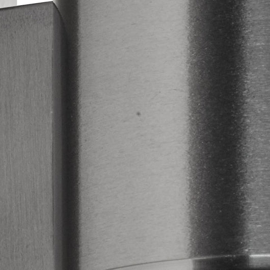 Applique Contemporanea Metro Acciaio Cromo Vetro 2 Luci Gu10