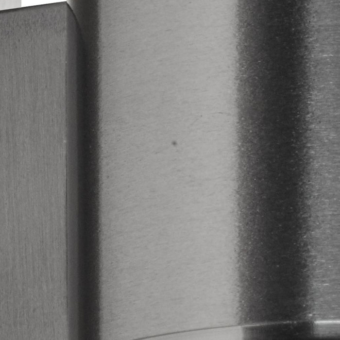 Applique Contemporanea Metro Acciaio Cromo Vetro 2 Luci Gu10