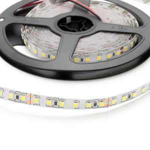 Striscia led 5 metri 12v strip 600 led SMD 2835 IP20 flessibile alta luminosita LUCE 2700K