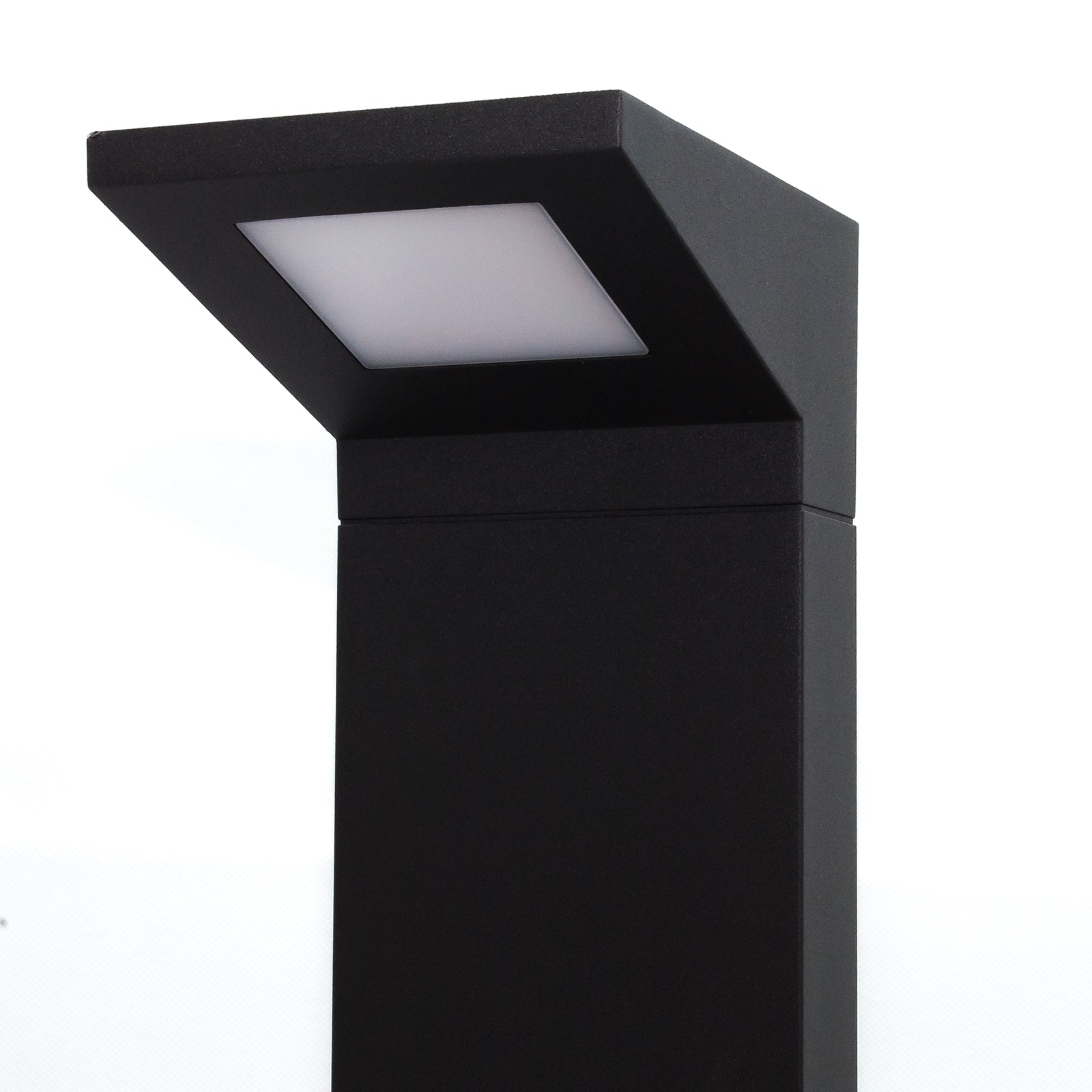 IRETTA Lampione moderno LED 4W paletto luminoso luce esterni giardino viale garage area verde 3000K 230V 70cm