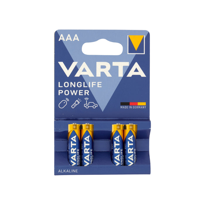 PILA MINISTILO AAA LONGLIFE POWER X4 VARTA