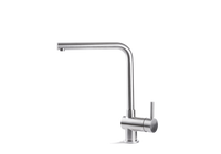 Miscelatore per lavello da cucina acciaio inox Vema TIBER STEEL KITCHEN V19022 Satinato