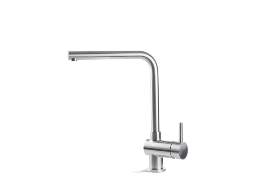 Miscelatore per lavello da cucina acciaio inox Vema TIBER STEEL KITCHEN V19022 Satinato