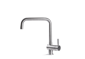 Miscelatore per lavello da cucina acciaio inox Vema TIBER STEEL KITCHEN V19020 Satinato