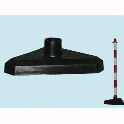 Base in Cemento rivestita in PVC per colonnine paletti bianco-rosso 1 Pz