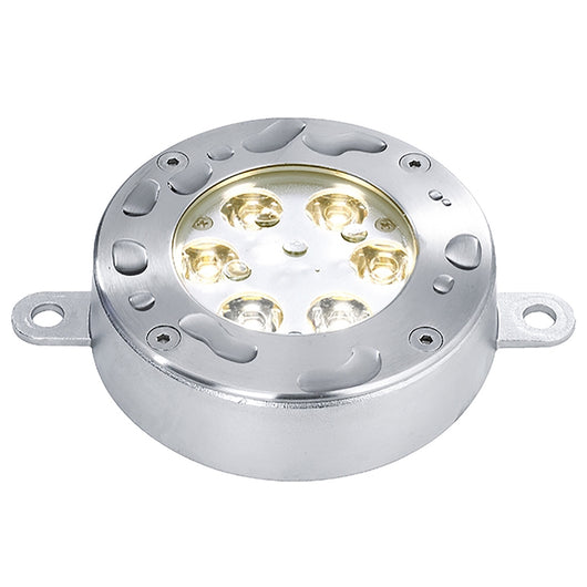Faro IP68 12W led 24Vdc immersione underwater luce piscina fontana laghetto inox LUCE 3000K
