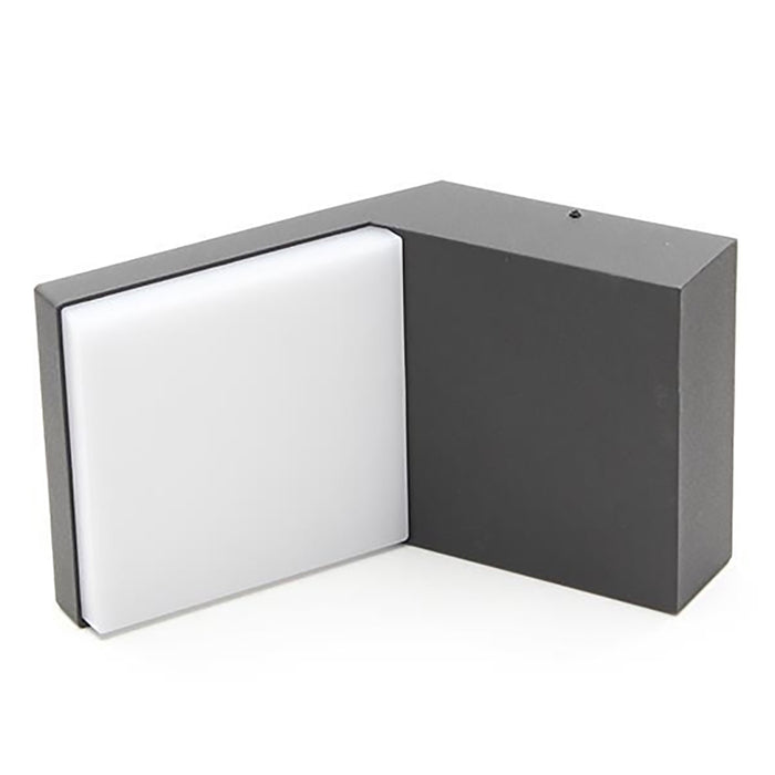 TUCANAE Applique LED 16W lampada esterni luce parete muro giardino terrazzo balcone IP65 230V SENZA SENSORE