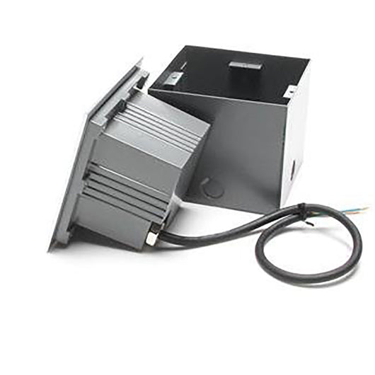 Faro LED 6W calpestabile SPOT CARRABILE quadrato esterni IP67 luci facciata giardino segnapassi viale 230V SQUARE II