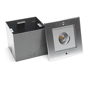 Square faro LED 6W calpestabile SPOT CARRABILE quadrato esterni IP67 luci giardino segnapassi viale 230V SQUARE COB I