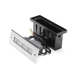 Faretto calpestabile LED 5W incasso terreno segnapassi luci facciata viale IP67