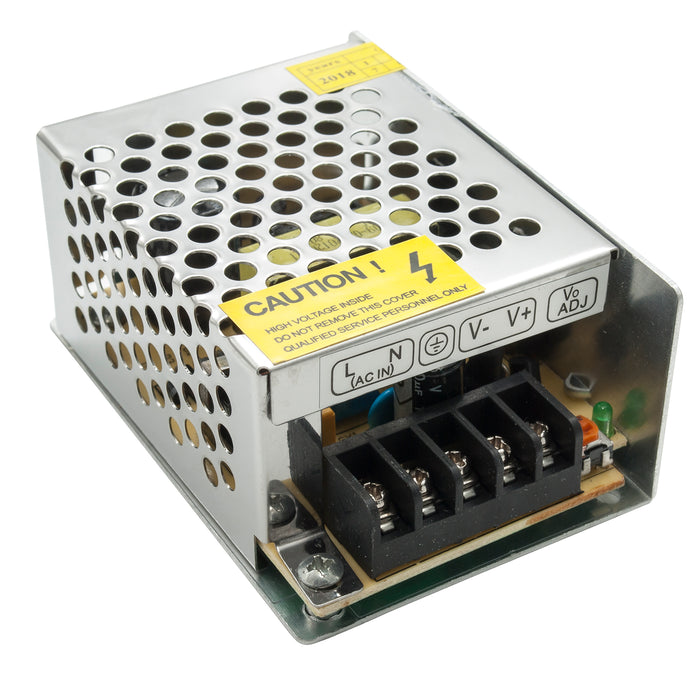 Kit cielo stellato 10pz faretti led EAGLE 12v IP67 box doccia ambienti umidi con alimentatore LUCE CALDA 3000K