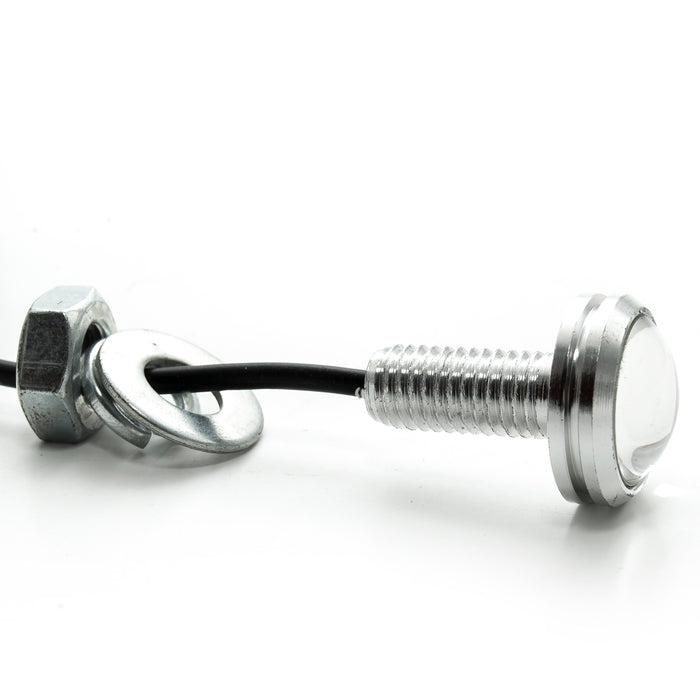 Kit cielo stellato 10pz faretti led EAGLE 12v IP67 box doccia ambienti umidi con alimentatore LUCE CALDA 3000K