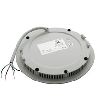 Faretto pannello incasso LED slim 8W 24V DMX luce colorata RGBW 3000K foro 13