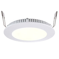 Faretto pannello incasso LED slim 8W 24V DMX luce colorata RGBW 3000K foro 13