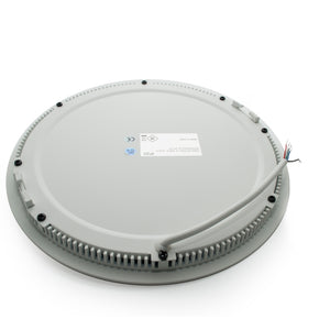 KIt centralina faretto incasso slim cromoterapia LED 8W 24V RGBW 3000K con alimentatore foro 13