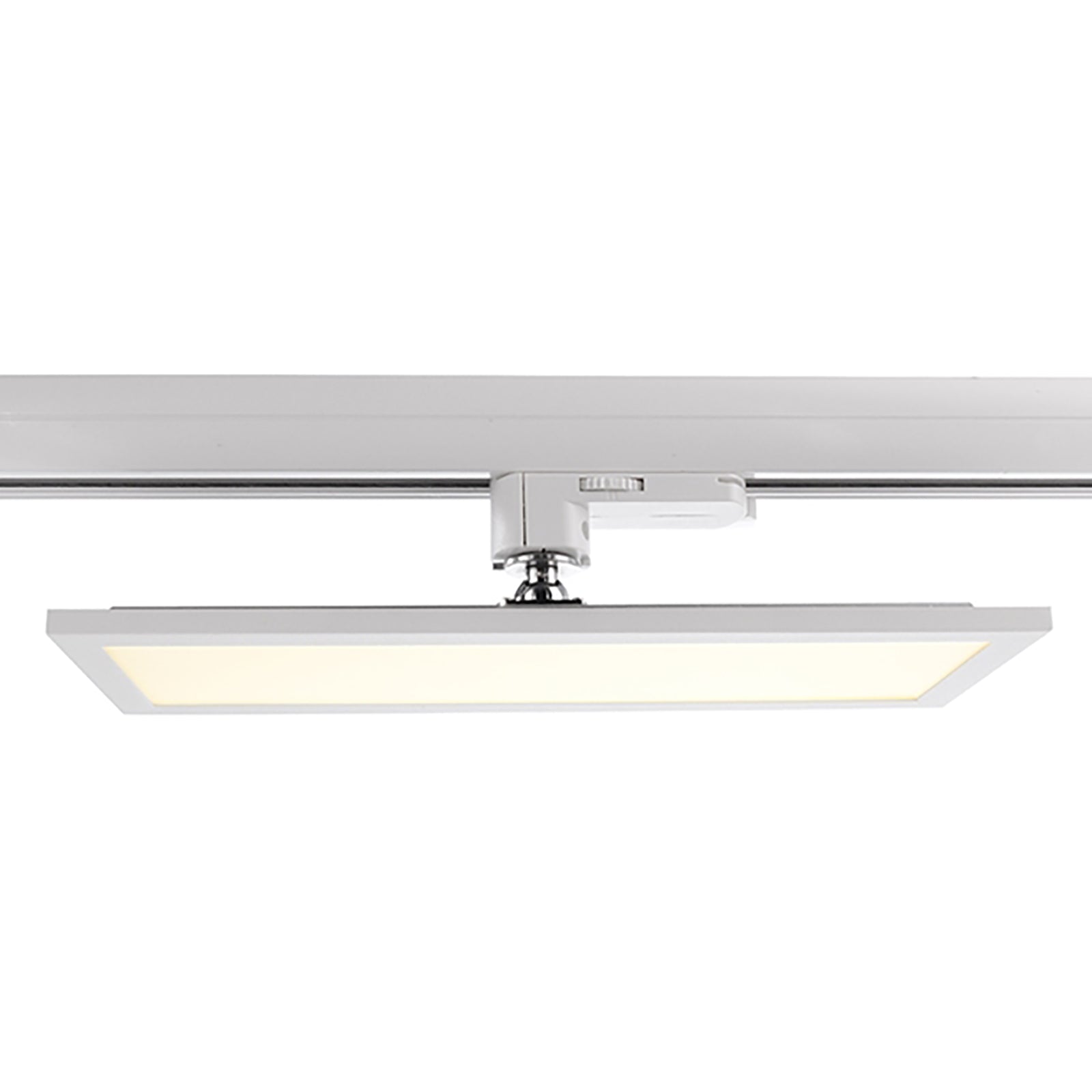 Faretto LED 20W track trifase pannello slim 3-Phasen luce orientabile 340 gradi negozio ufficio 230V BIANCO LUCE 3000K