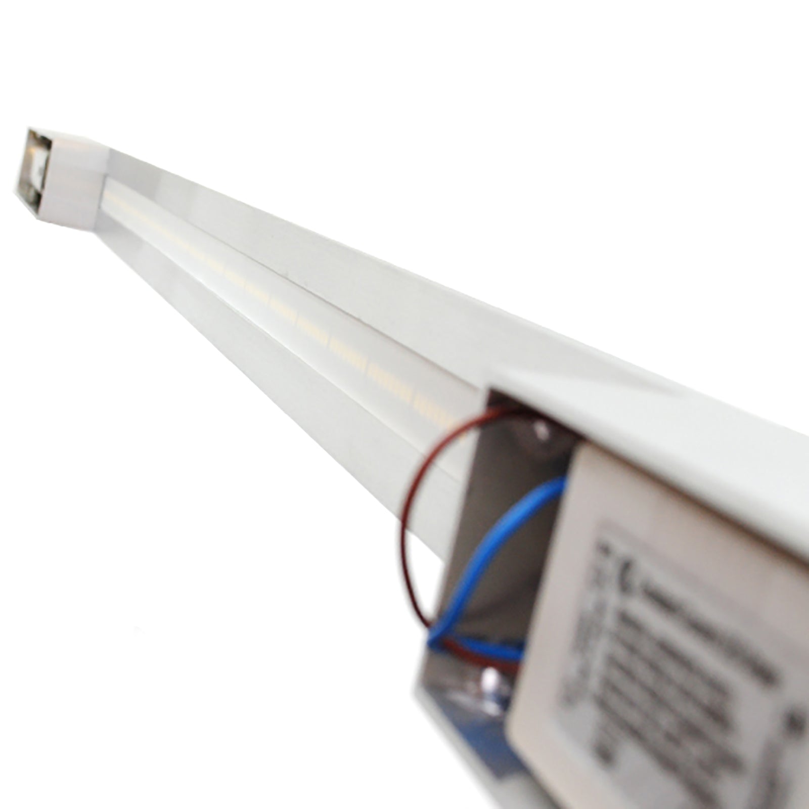 Applique barra slim 100 LED 9W lampada luce muro 3000K ambienti interni 910mm COLORE BIANCO