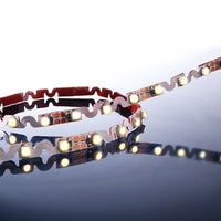 Striscia LED adesiva 40W scritte luminose vetrine pub luce colorata Zig-Zag 12V LUCE 3000K