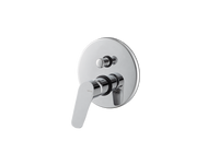 Miscelatore doccia incasso con deviatore Cromato Vema INDO V24140