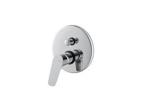 Miscelatore doccia incasso con deviatore Cromato Vema INDO V24140