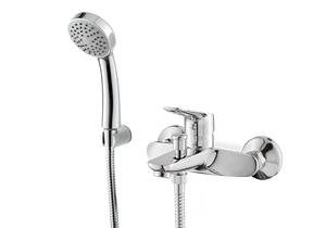 Gruppo vasca esterno completo Cromato Vema IINDO V24081