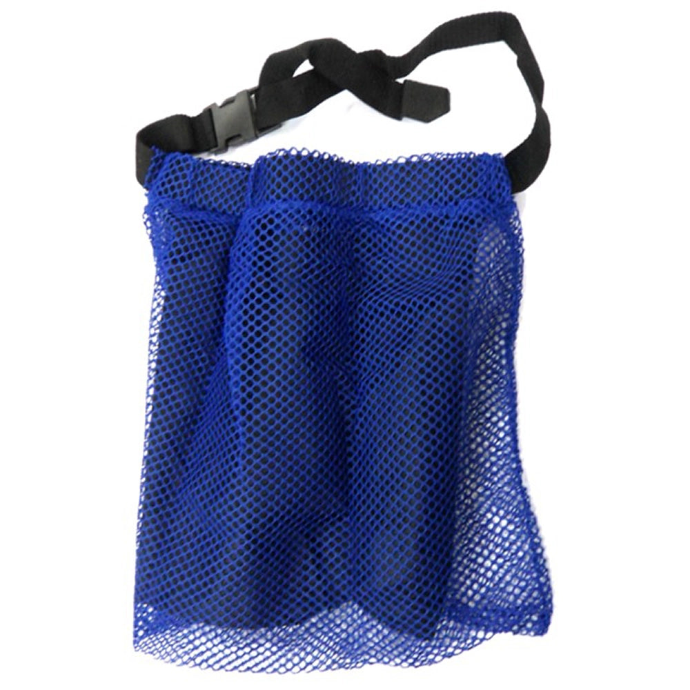 Rete sub con protezione porta pesci con fascia e clips rapida