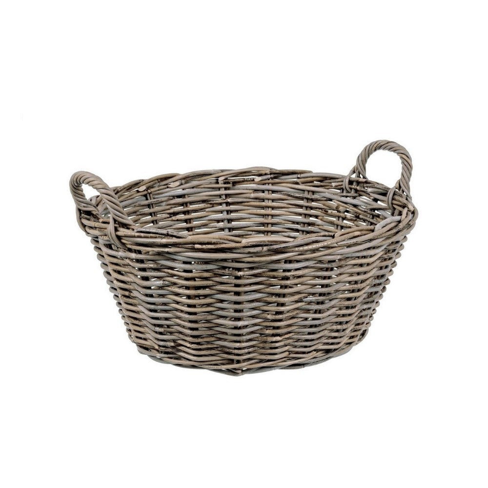 Cesto Arredo 59x48x26h BIZZOTTO 2M NARRA Ovale Fibre Naturali