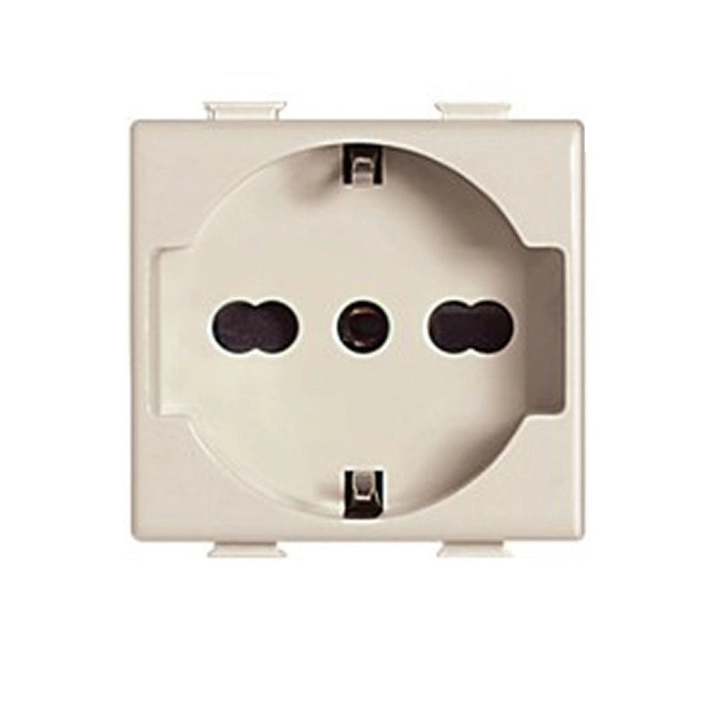 Trade Shop - Serie Magic Compatibile Interruttori Bipolari Unipolari Prese Compatibili Moduli -