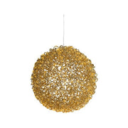 Decorazione luminosa natale amicasa 9493969 sfera gold