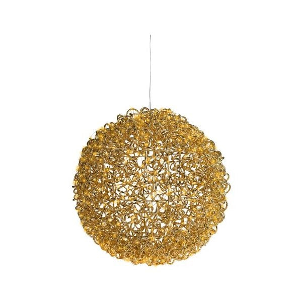 Decorazione luminosa natale amicasa 9493969 sfera gold