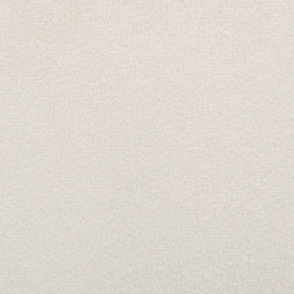Sedia a pozzetto Velluto Bianco 76L x 80L x 81A cm Gambe dorato Glam Retro