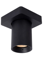 Spot soffitto Lucide Nigel quadrato GU10 5W 2200K nero