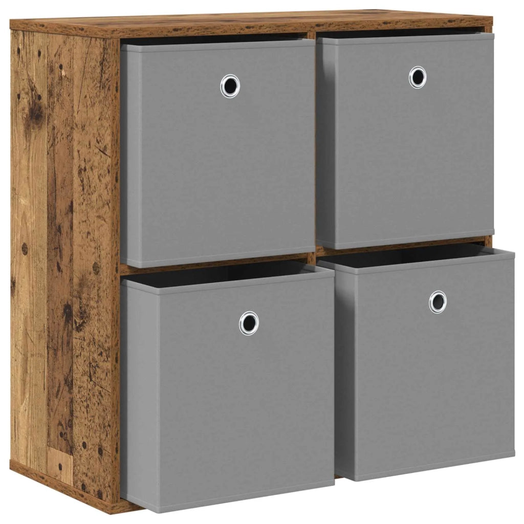 Credenza con cassetto Legno vecchio 68,5 x 32 x 67 cm