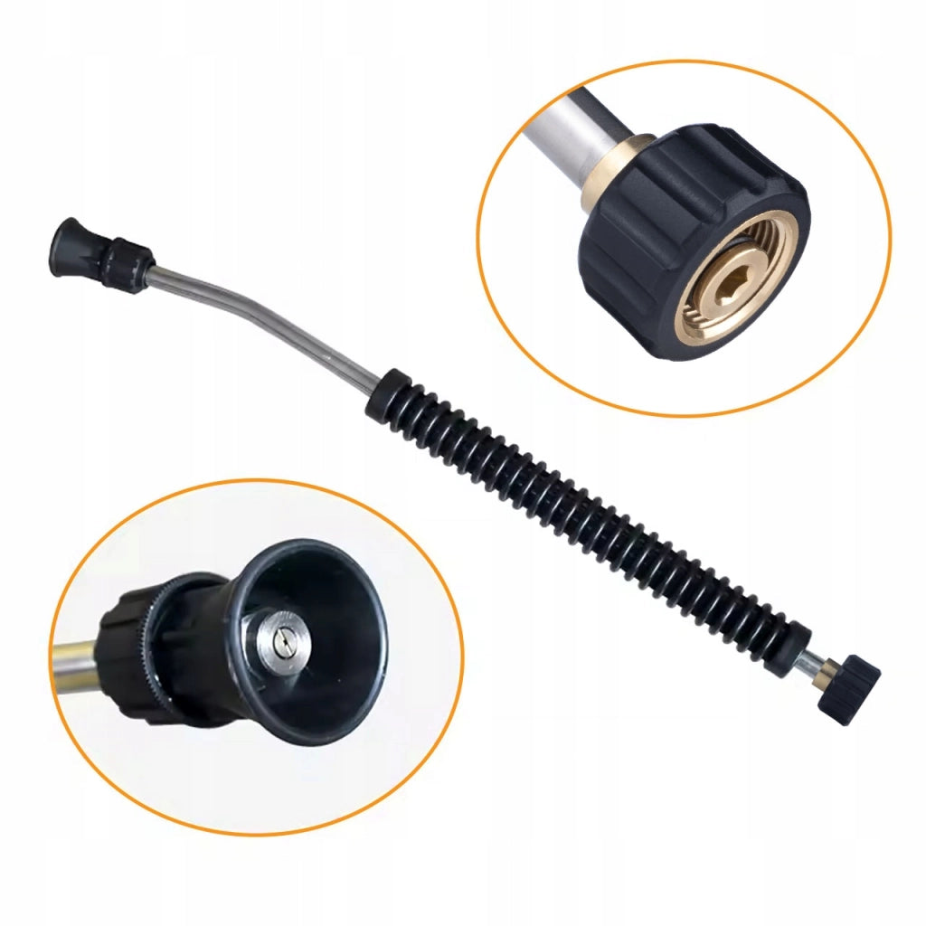 Lancia Alta Pressione 60CM 15° – Compatibile con Idropulitrici Kärcher HD/HDS | Ugello Piatto
