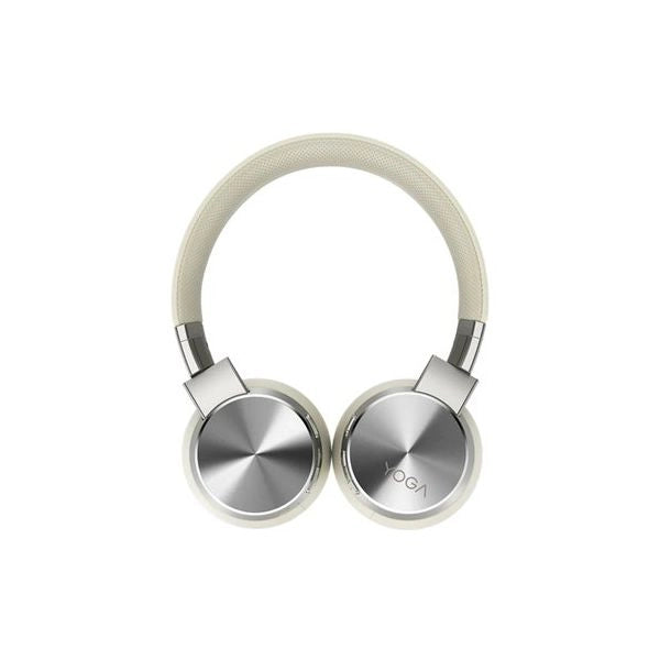 Lenovo yoga auricolare con cavo e senza cavo a padiglione bluetooth crema, bianco - GXD0U47643