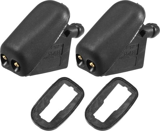 Spazzola per Parabrezza 2 Pezzi - Impermeabile - Plastica - Leggera - Resistente alla Corrosione - Spazzola per Parabrezza per Raccordi di Parabrezza