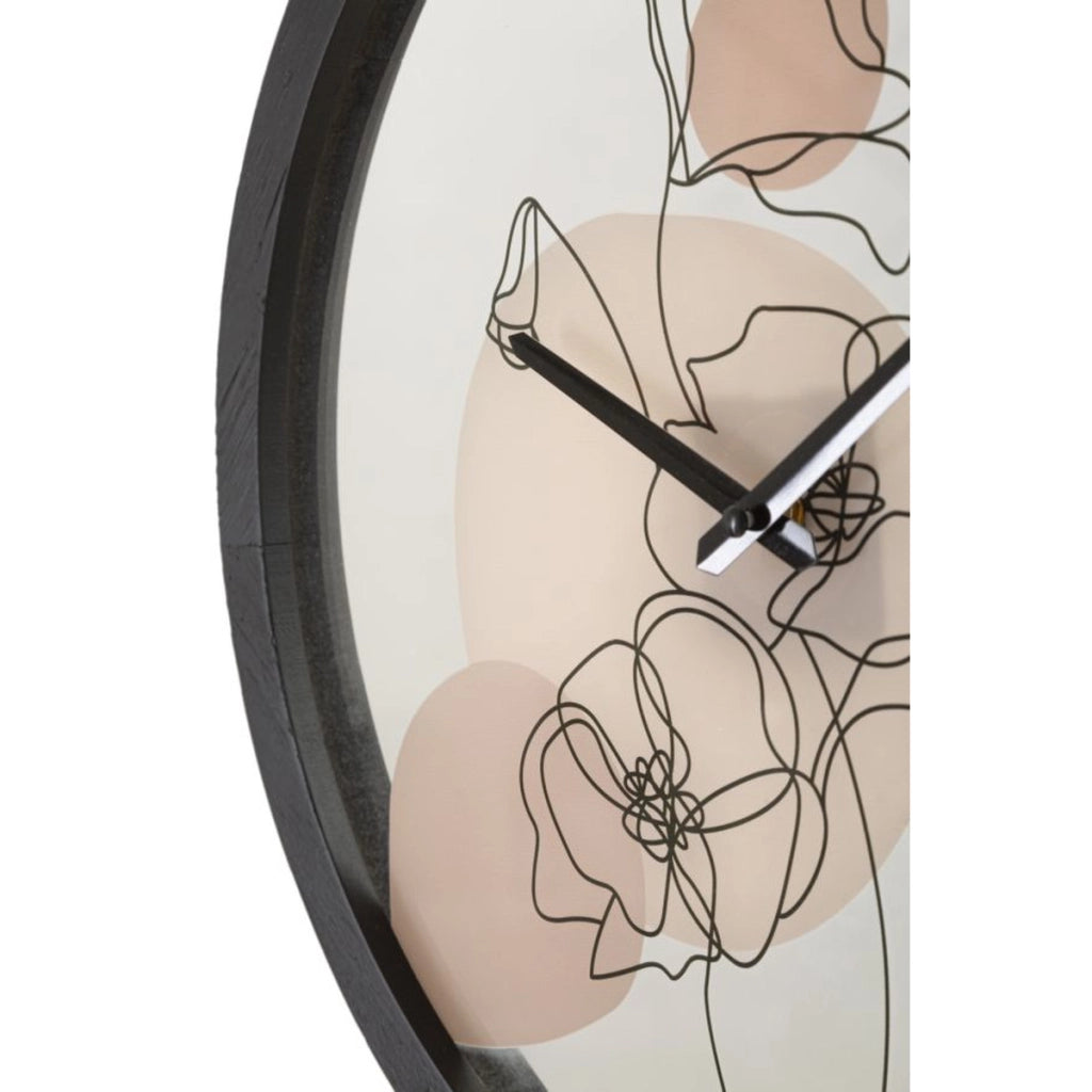 Orologio da Parete VKH285, Multicolore, Metallo, 40x3,5x40 cm