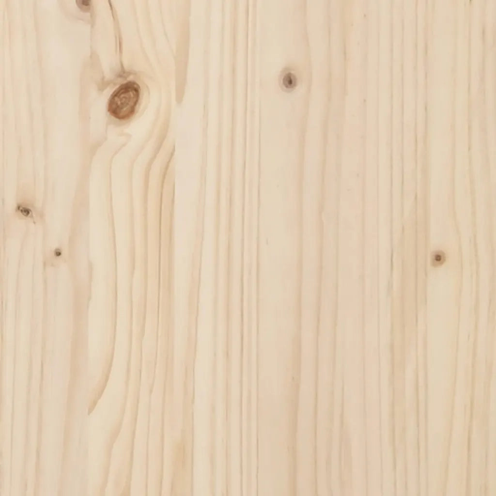 Giroletto-Struttura Letto in Legno Massello 90x190 cm Single 522369
