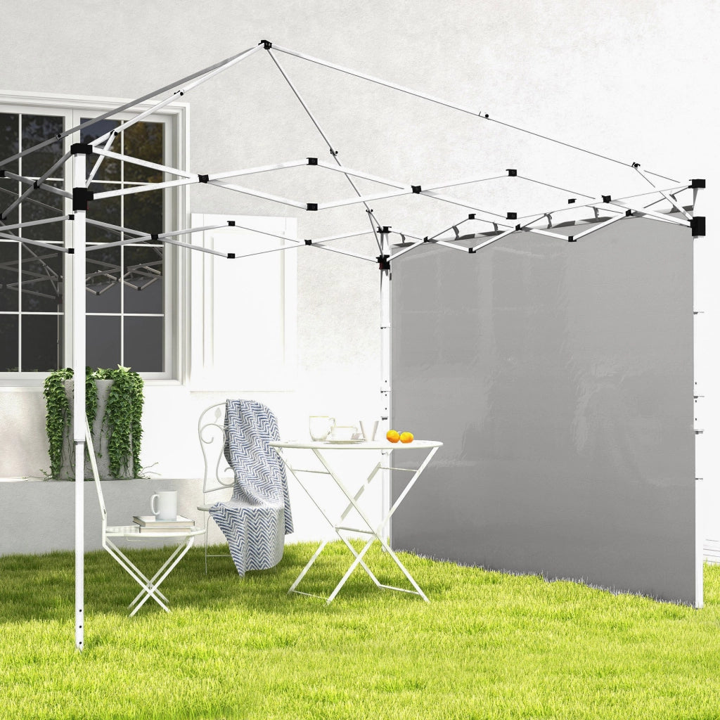 Pannelli Laterali per Gazebo 3x3m o 3x6m ¨C Zephmum ¨C 2 Pezzi Grigio