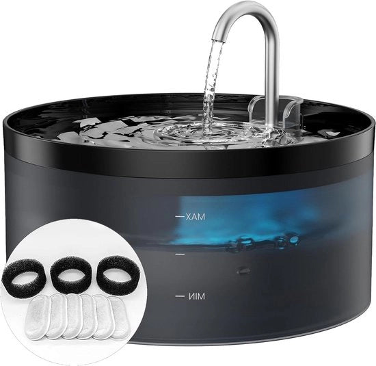 Fontana per gatti con forma di rubinetto, capacità 3,2L